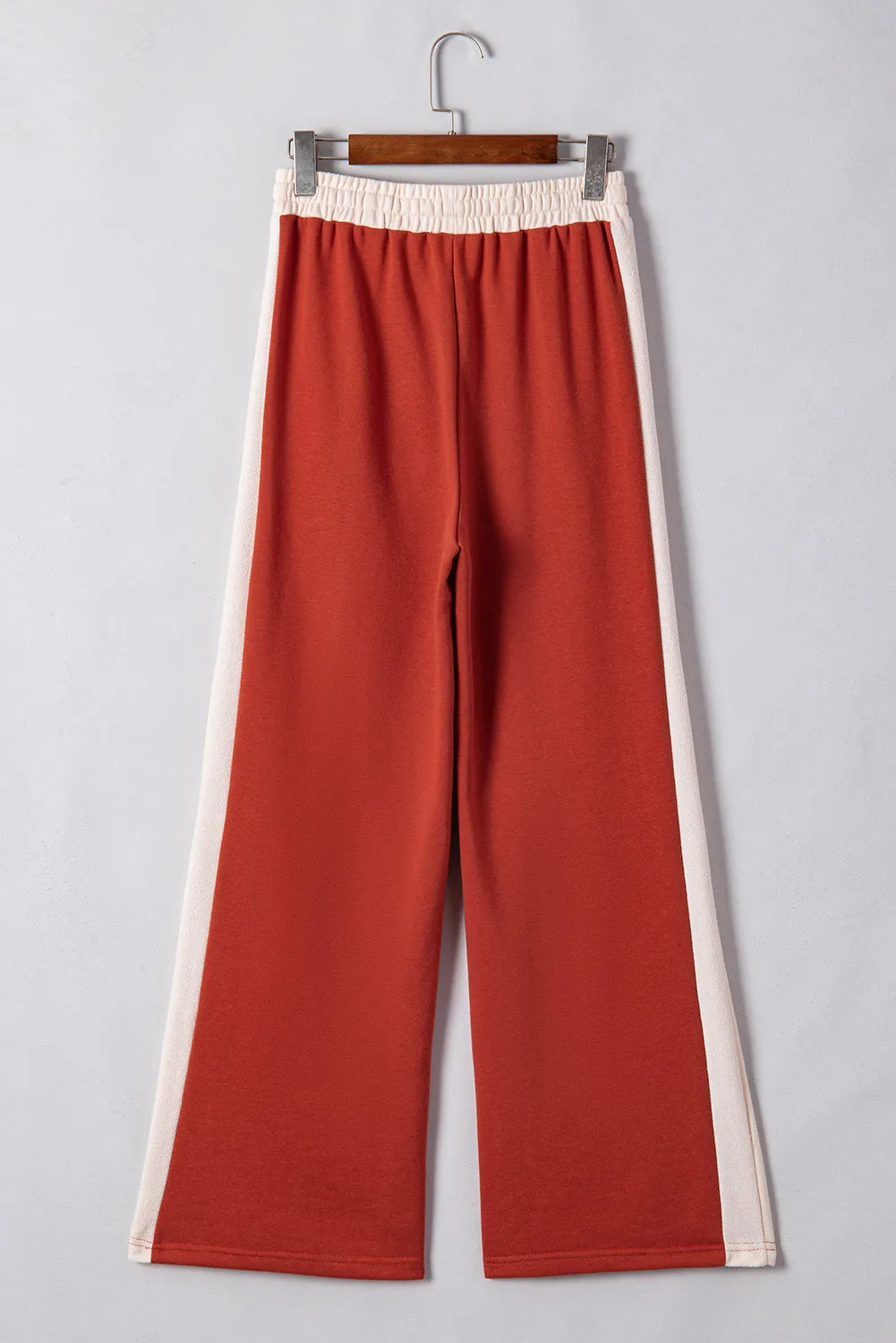 Colour Block Drawstring High Waist Wide Leg Trousers sold by Beagle Boutique product image thumbnail 5