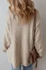 Jet Stream Collared Drop Shoulder Button Up Cardigan with Pocket sold by Beagle Boutique
