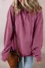 Valerian Solid Kangaroo Pocket Drawstring Loose Fit Hoodie sold by Beagle Boutique