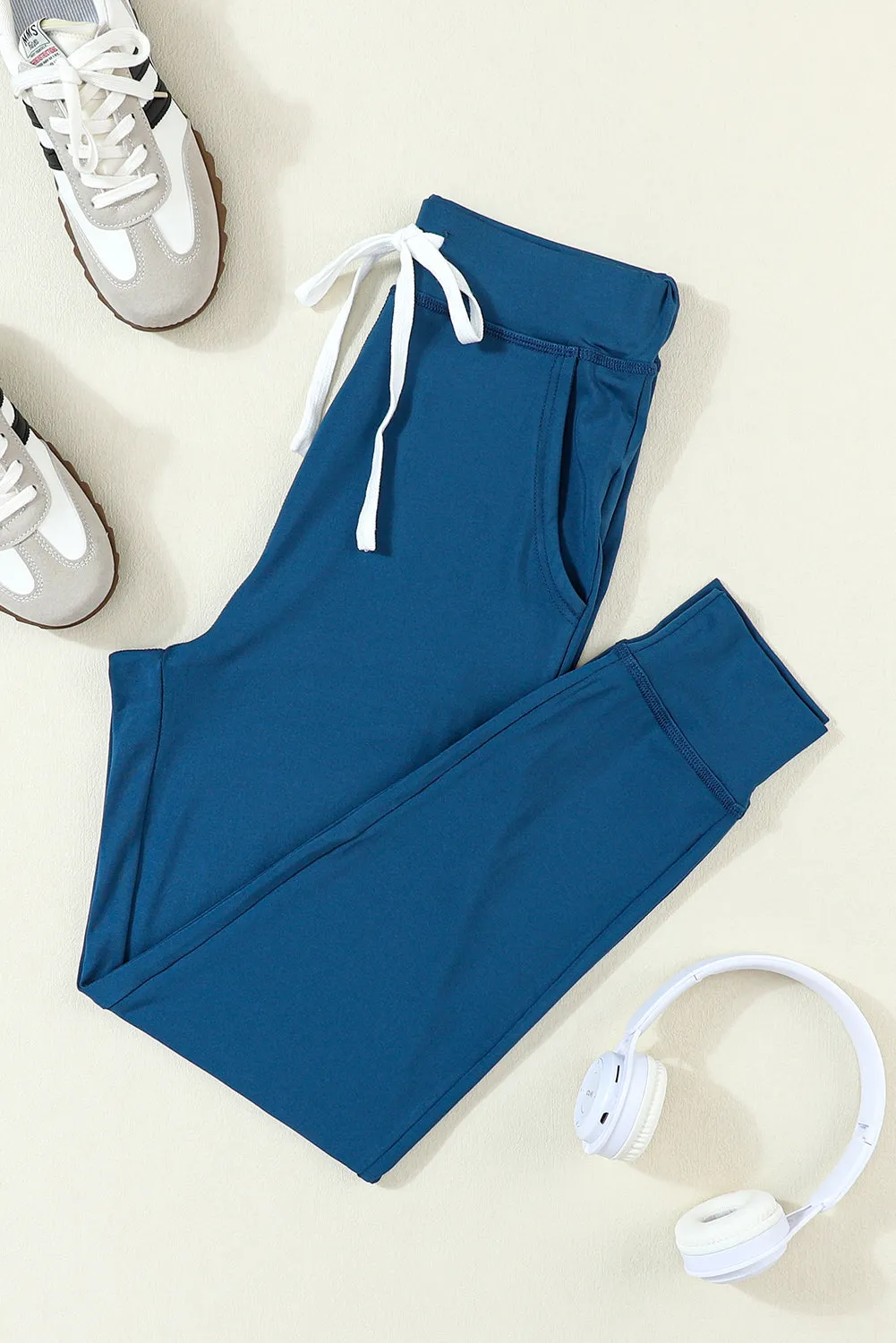 Drawstring Waist Pocketed Joggers sold by Beagle Boutique product image thumbnail 3