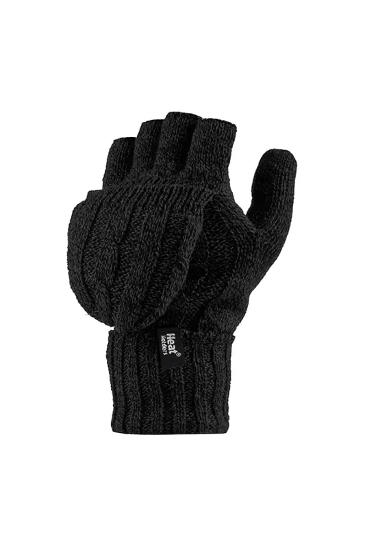 Ladies Thermal Fingerless Converter Gloves sold by Beagle Boutique