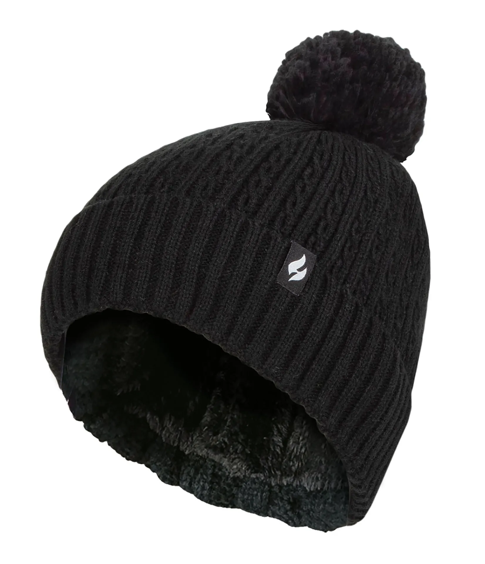 Ladies Thermal Beanie with Pom Pom sold by Beagle Boutique product image thumbnail 5
