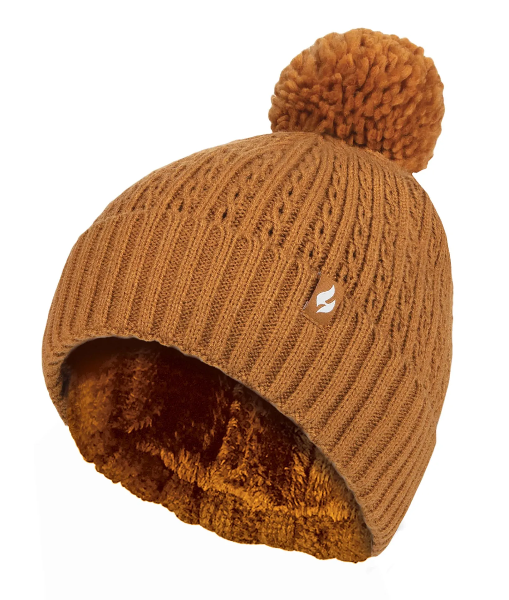 Ladies Thermal Beanie with Pom Pom sold by Beagle Boutique product image thumbnail 3