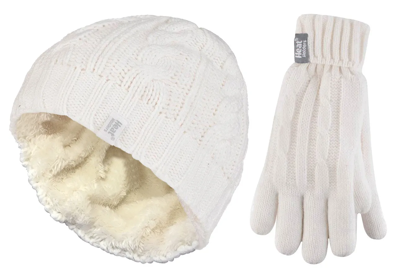 Ladies Hat & Gloves Set for Winter sold by Beagle Boutique product image thumbnail 3