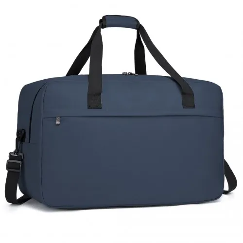 E1960L - Kono Lightweight Multi Purpose Unisex Sports Travel Duffel Bag - Navy sold by Beagle Boutique