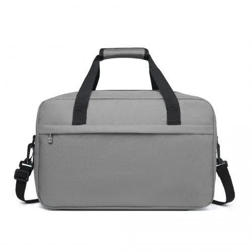 E1960M - Kono Lightweight Multi Purpose Unisex Sports Travel Duffel Bag - Grey sold by Beagle Boutique product image thumbnail 2