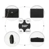 LP2205 - Miss Lulu V-stitched Flap Leather Chain Bag - Black sold by Beagle Boutique