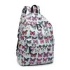 E1401B - Miss Lulu Large Backpack Butterfly Blue sold by Beagle Boutique