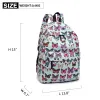 E1401B - Miss Lulu Large Backpack Butterfly Blue sold by Beagle Boutique