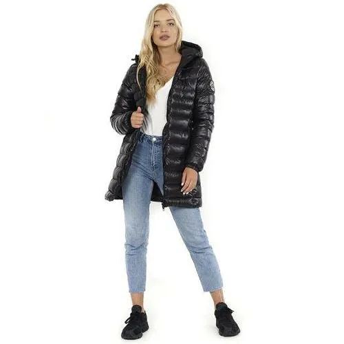 Ladies Brave Soul EverettLong2 Padded Jacket sold by Beagle Boutique product image thumbnail 3