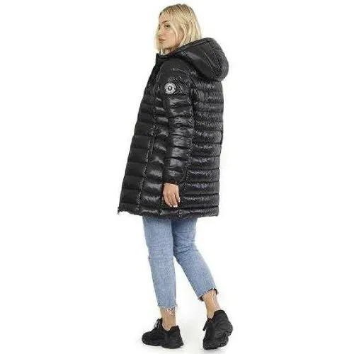 Ladies Brave Soul EverettLong2 Padded Jacket sold by Beagle Boutique product image thumbnail 2