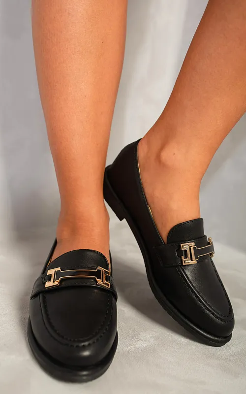 Faux Leather Loafer Flats sold by Beagle Boutique