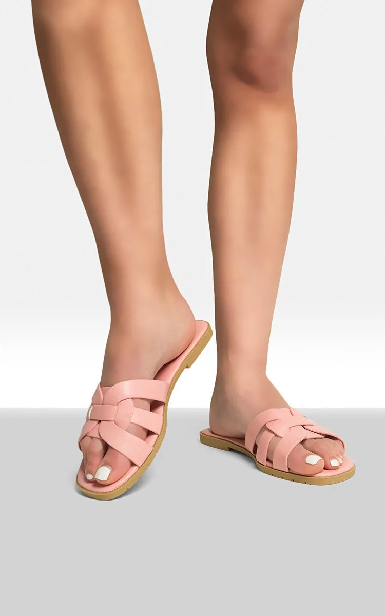 Faux Leather Flat Casual Sandals sold by Beagle Boutique