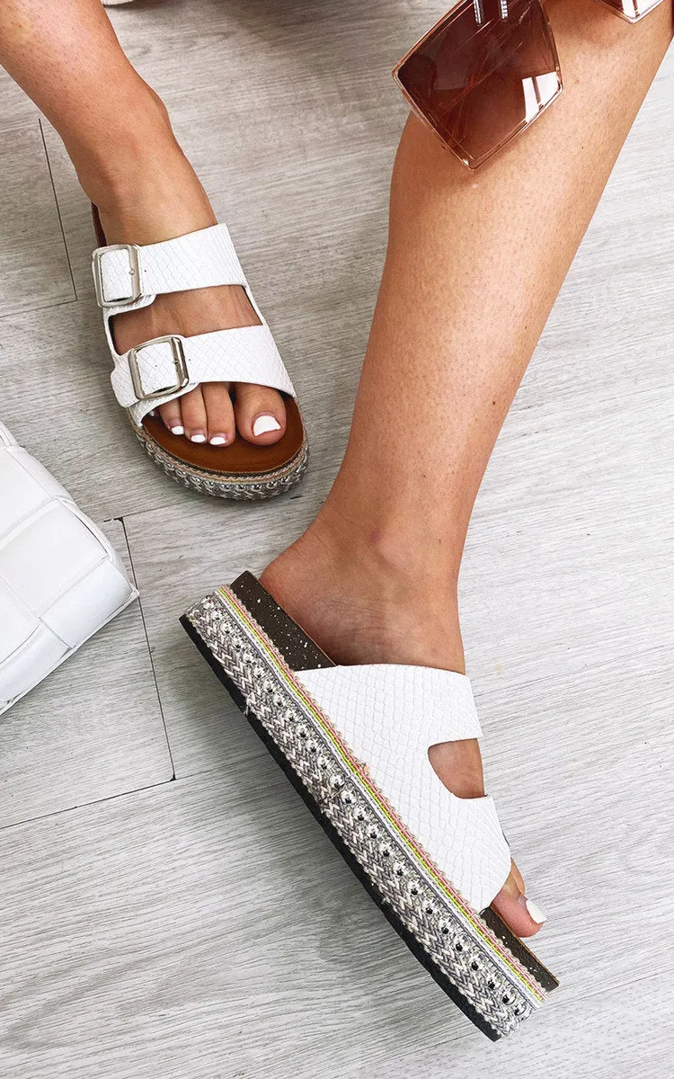 Embellished Buckle Sandals sold by Beagle Boutique product image thumbnail 3