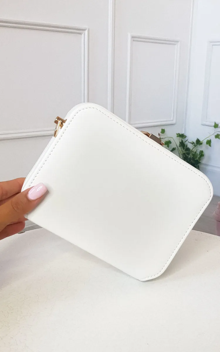 Faux Leather Box Clutch Bag sold by Beagle Boutique product image thumbnail 2