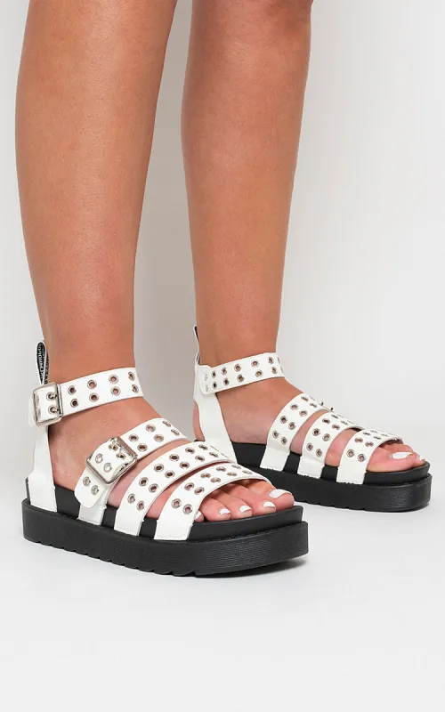 Chunky Platform Eyelet Sandals sold by Beagle Boutique