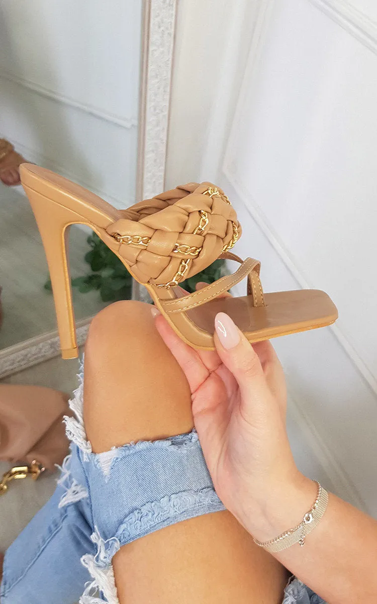 Braided Slip on Mule with Chain Detail sold by Beagle Boutique product image thumbnail 4