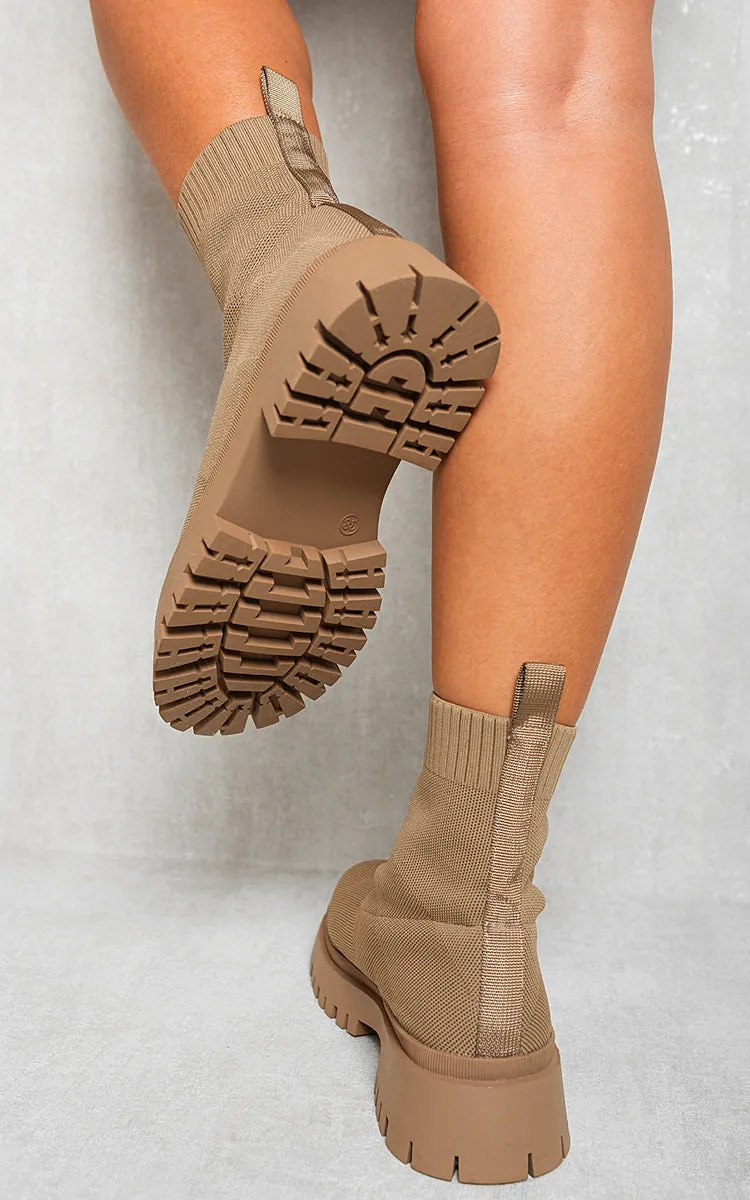 Chunky Sock Fit Ankle Boots sold by Beagle Boutique product image thumbnail 3