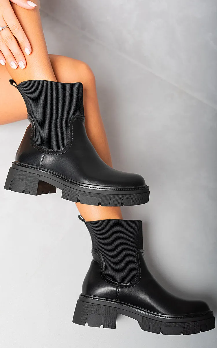 Chelsea Chunky Ankle Boots sold by Beagle Boutique