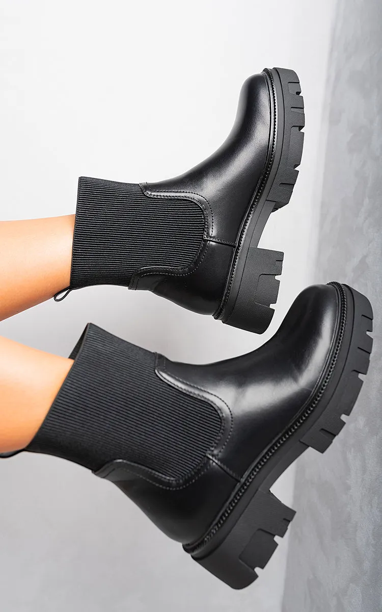 Chelsea Chunky Ankle Boots sold by Beagle Boutique product image thumbnail 3