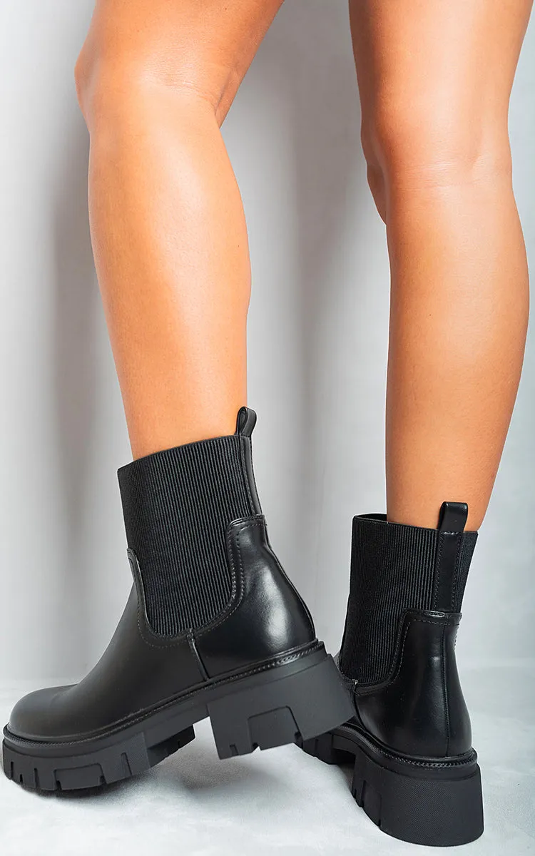 Chelsea Chunky Ankle Boots sold by Beagle Boutique product image thumbnail 2