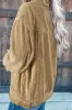 Apricot Studded Buttoned Chest Pockets Corduroy Jacket sold by Beagle Boutique