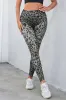 Grey Classic Leopard Print Active Leggings sold by Beagle Boutique