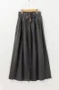 Carbon Grey Mineral Wash Button Fly Waist Wide Leg Jeans sold by Beagle Boutique