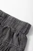 Carbon Grey Mineral Wash Button Fly Waist Wide Leg Jeans sold by Beagle Boutique