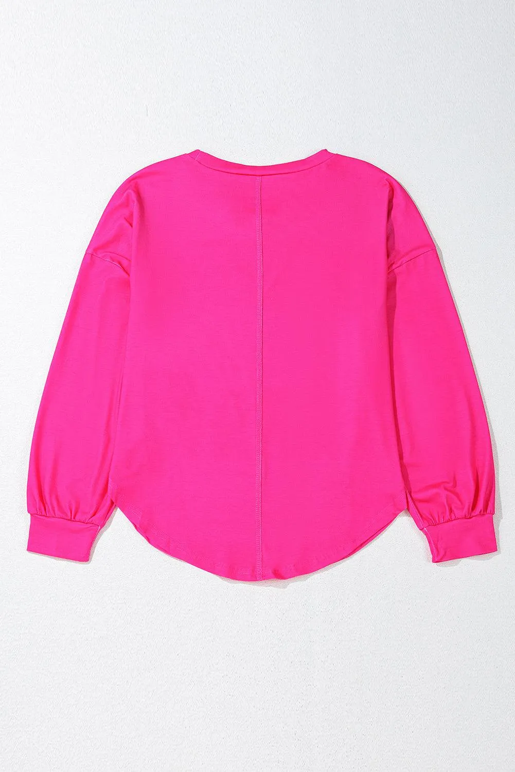 Colourblock Striped Drop Shoulder Loose Top sold by Beagle Boutique product image thumbnail 4