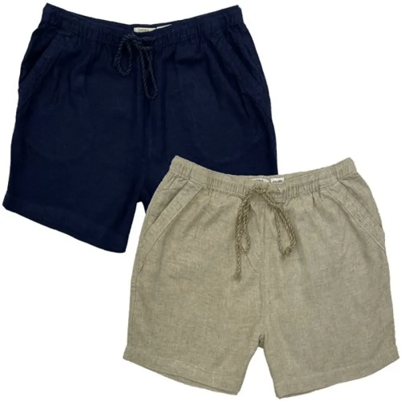 Womens Casual Summer Linen Shorts - 2578 sold by Beagle Boutique