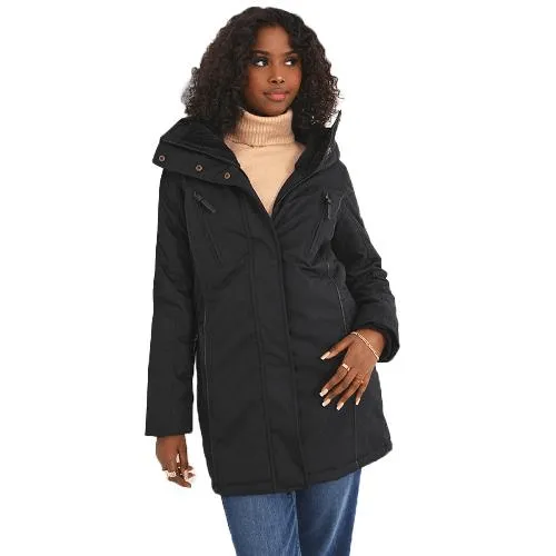 Ladies Brave Soul Vicky Long Coat sold by Beagle Boutique product image thumbnail 5