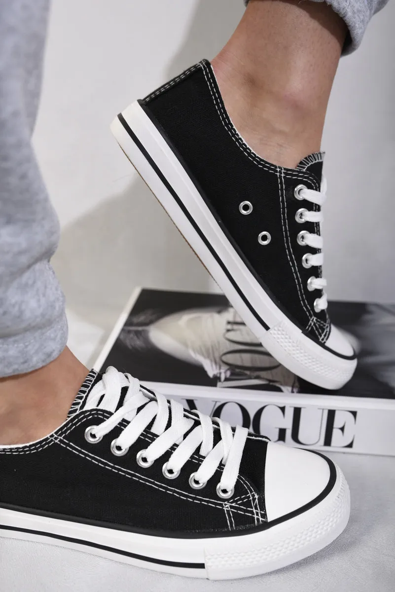 Platform Low Top Lace Up Trainers sold by Beagle Boutique
