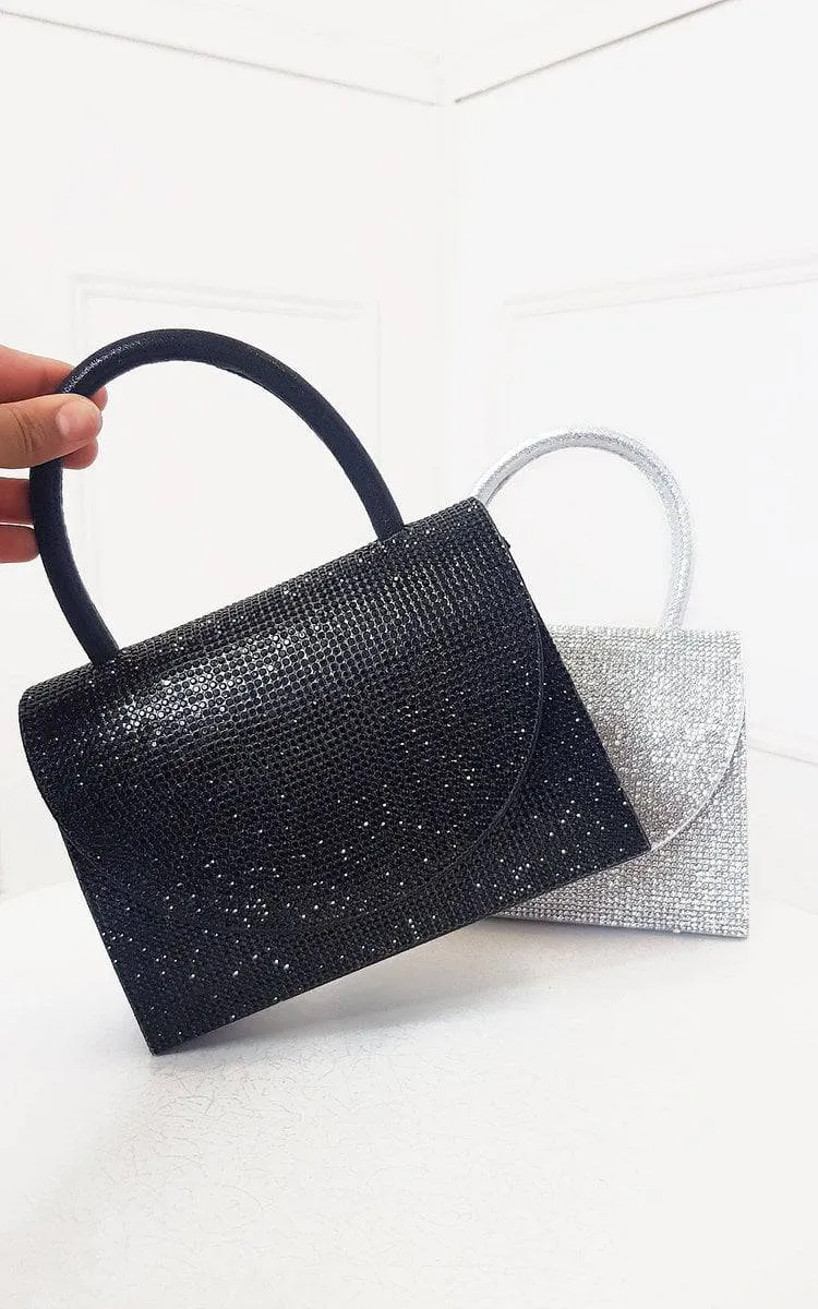 Diamante Embellished Handbag sold by Beagle Boutique product image thumbnail 5