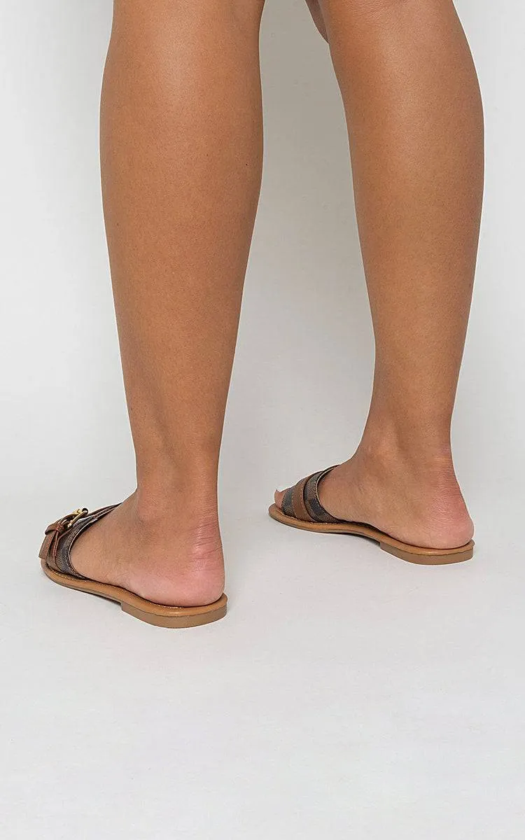 Open Toe Flat Sandals sold by Beagle Boutique product image thumbnail 3