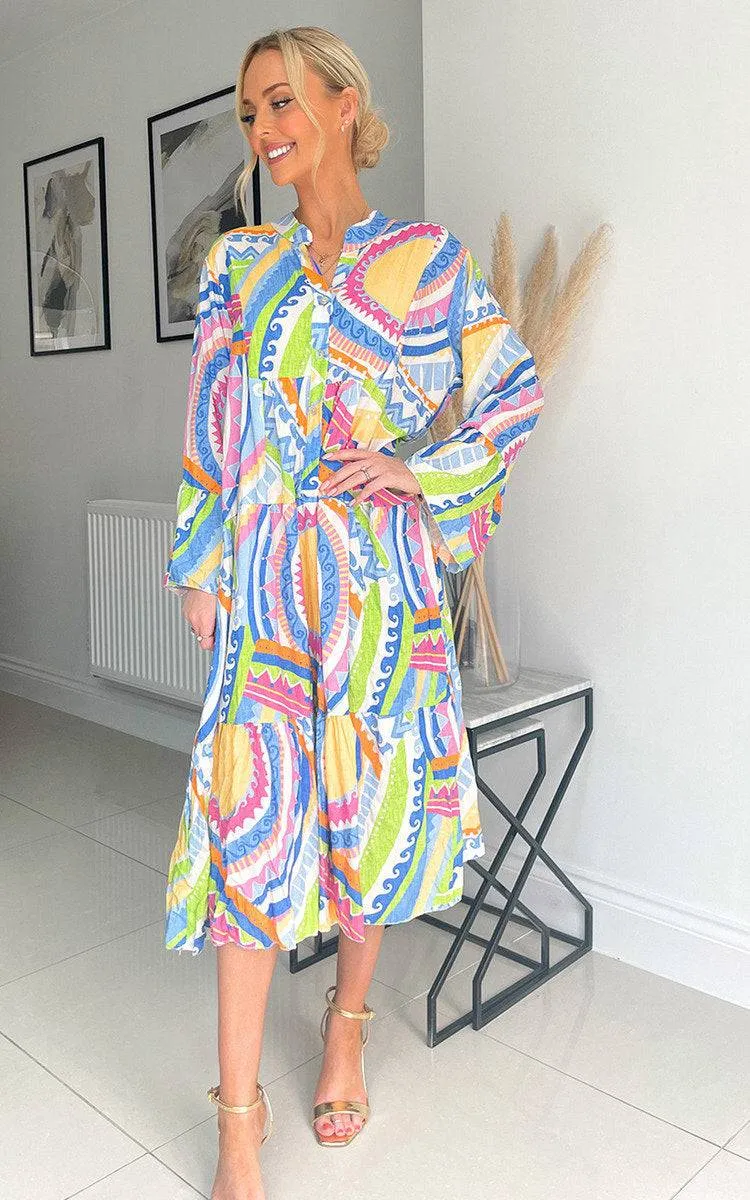 Printed Midi Dress sold by Beagle Boutique product image thumbnail 3