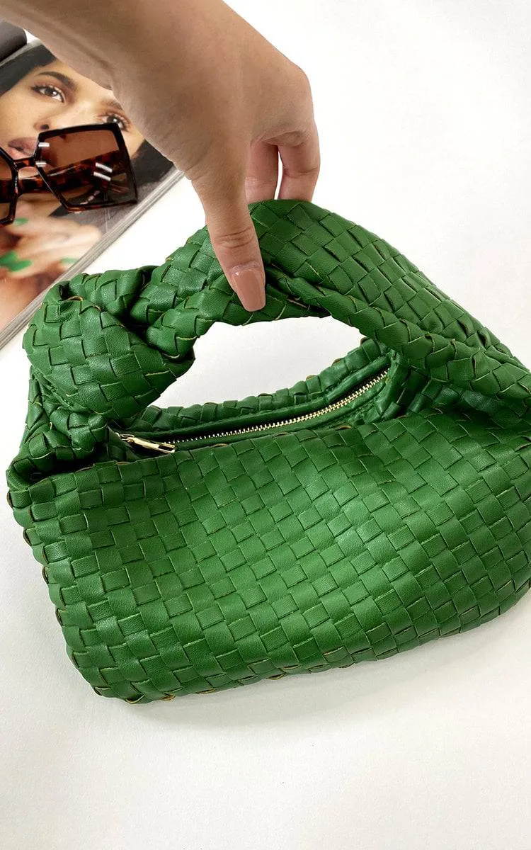 Faux Leather Quilted Handbag sold by Beagle Boutique product image thumbnail 2