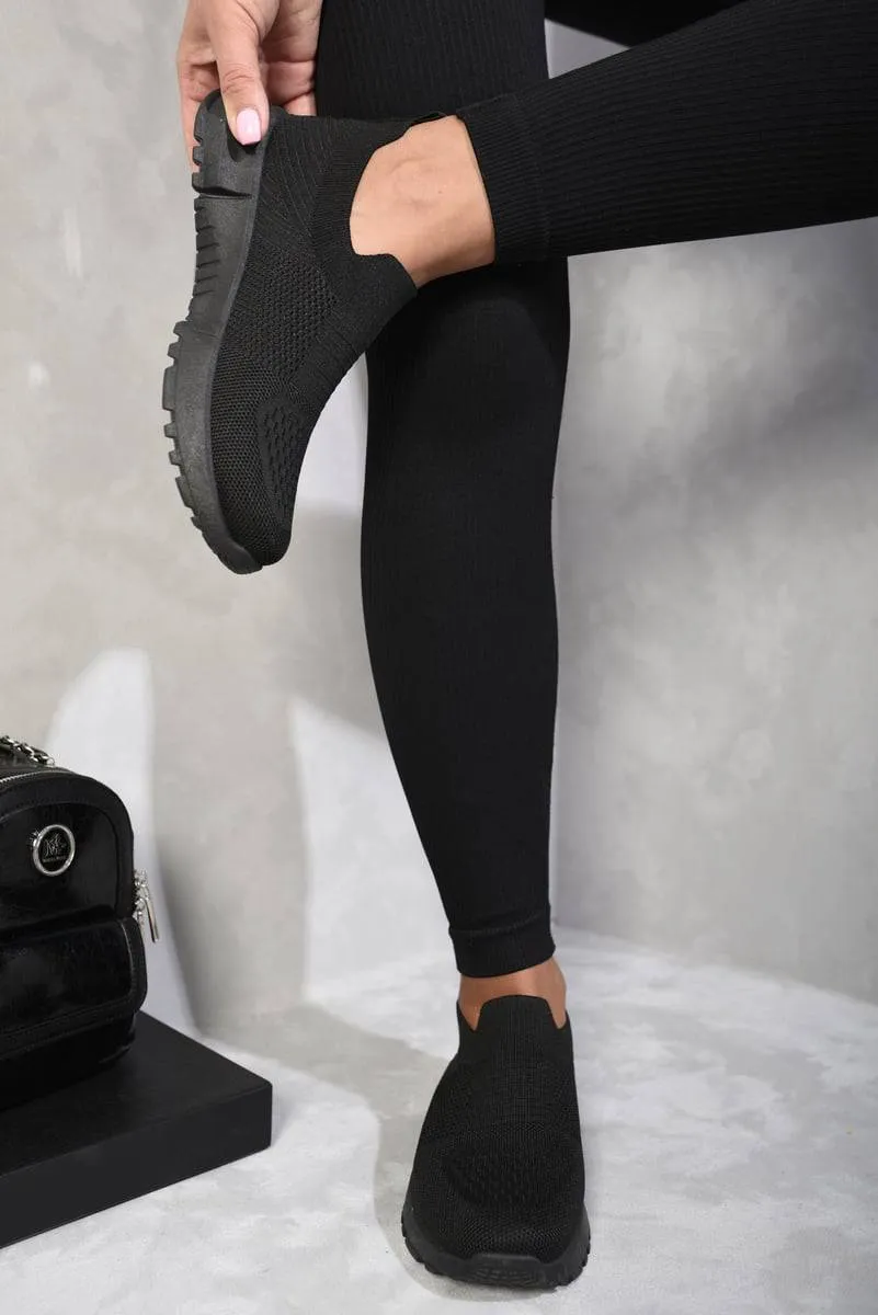 Knit Slip-On Zip Trainers sold by Beagle Boutique product image thumbnail 5