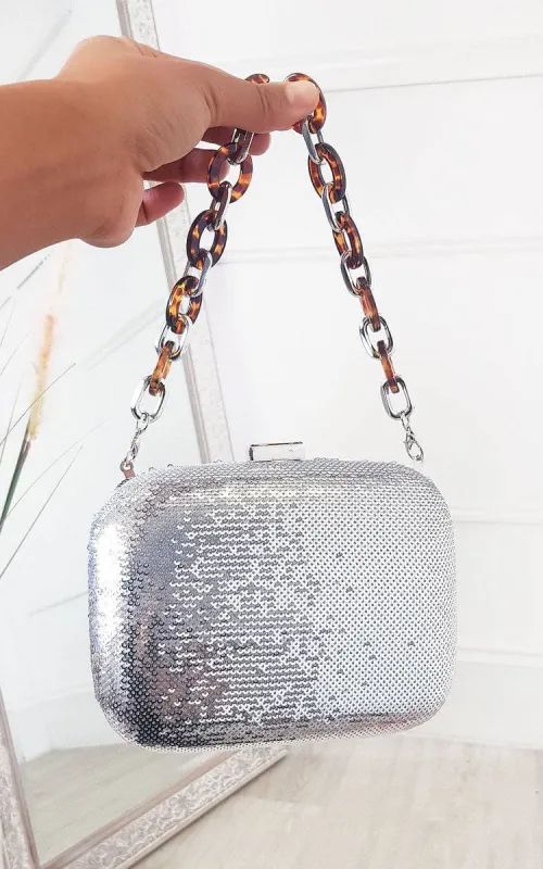 Sequin Embellished Handbag sold by Beagle Boutique