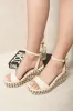 Embellished Wedge Ankle Strap Sandals sold by Beagle Boutique