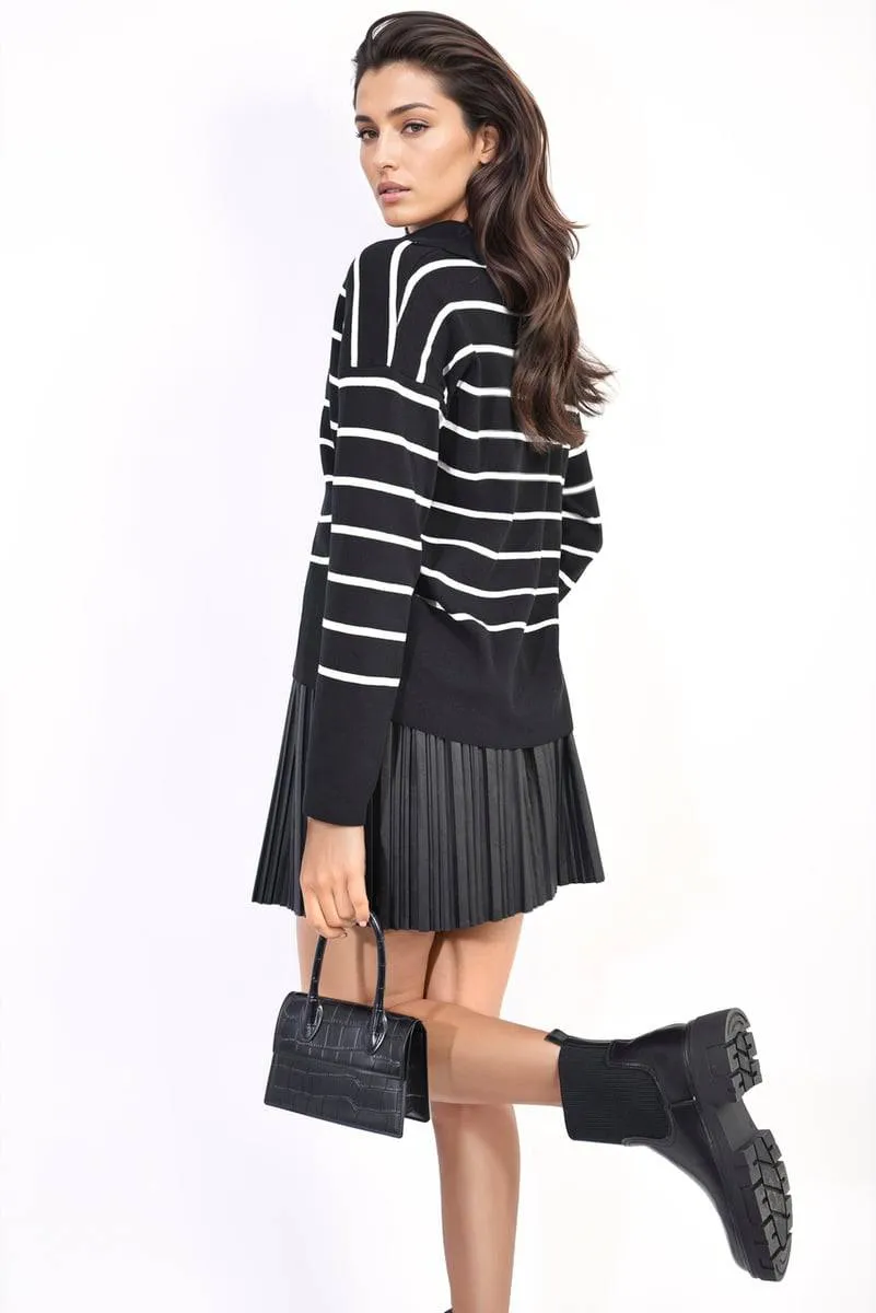 Striped Knitted Jumper sold by Beagle Boutique product image thumbnail 3