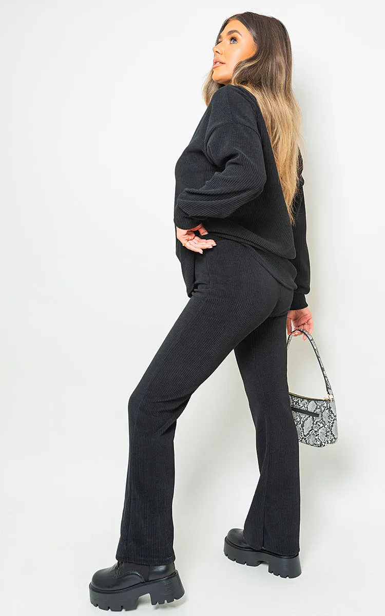 Collared Long Sleeve & Trouser Co-ord Set sold by Beagle Boutique product image thumbnail 2