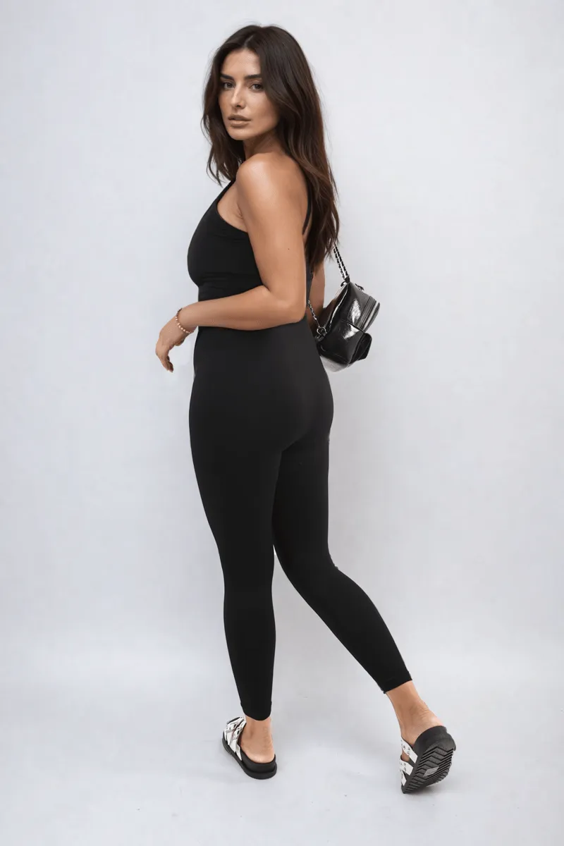 Sleeveless Bodycon Jumpsuit sold by Beagle Boutique