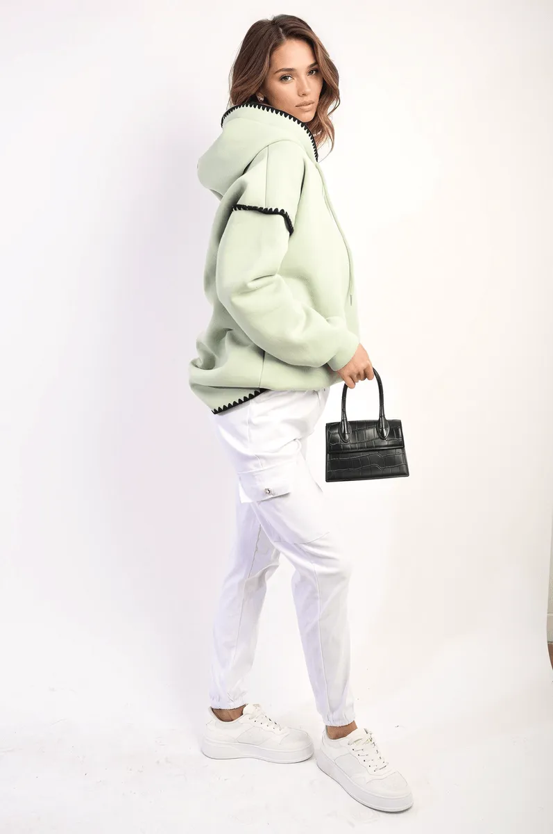 Drawstring Waist Cargo Joggers sold by Beagle Boutique product image thumbnail 5