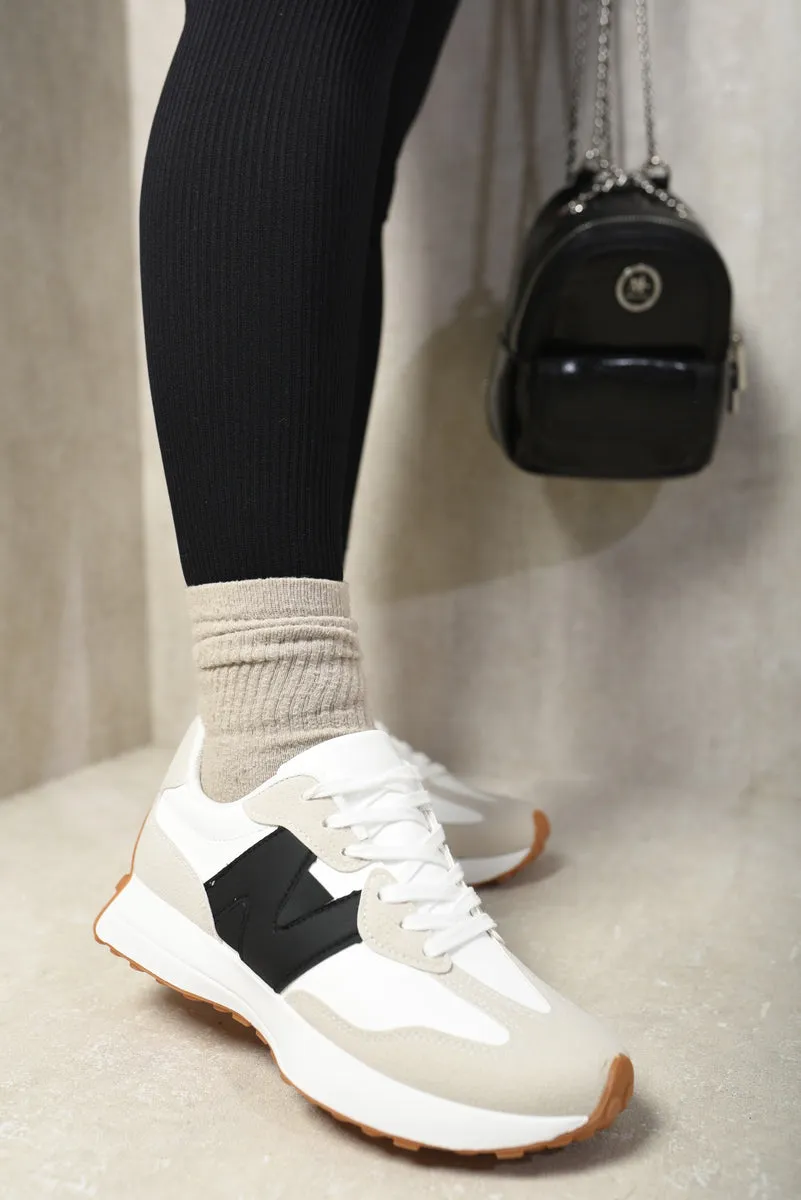 Low Top Lace Up Trainers sold by Beagle Boutique product image thumbnail 2