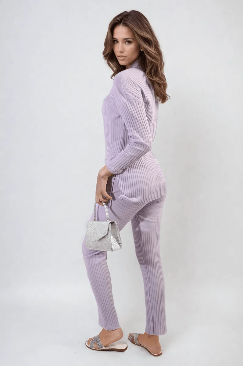 Knitted Top and Trouser Co-ord Set Two-piece outfit sold by Beagle Boutique product image thumbnail 2