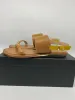 French Connection Leather Flat Strappy Sandals RRP £75 Sizes: 4 5 6 sold by Beagle Boutique