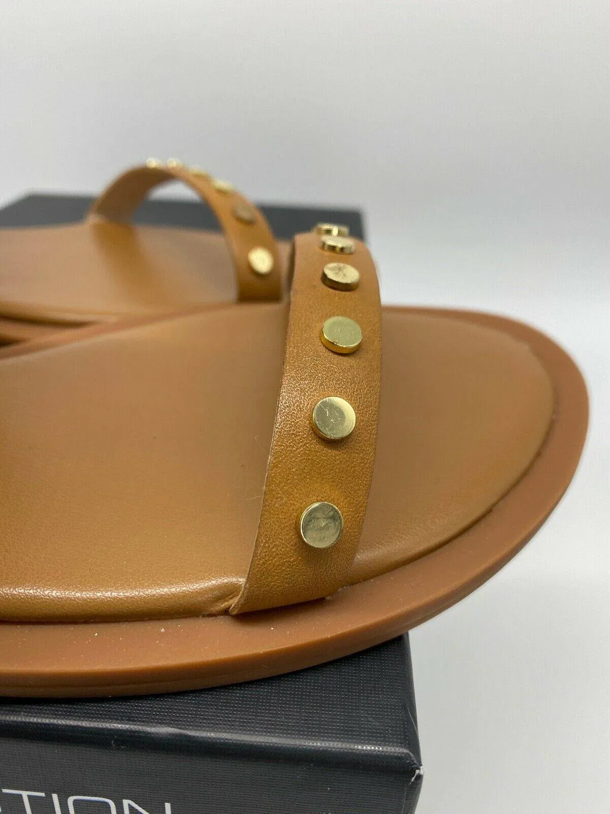 French Connection Leather Flat Strappy Sandals RRP £75 Sizes: 4 5 6 sold by Beagle Boutique product image thumbnail 5