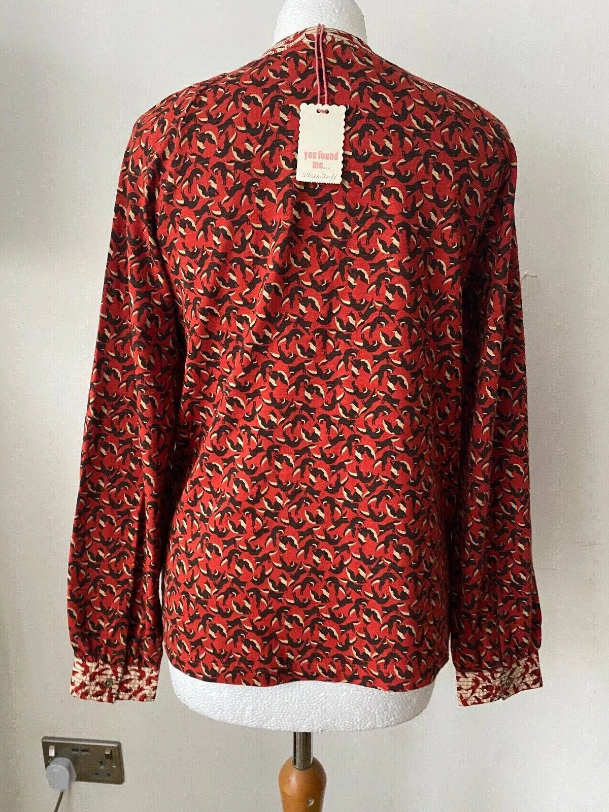 White Stuff Lilly Printed Jersey Top Sizes 10, 12 sold by Beagle Boutique product image thumbnail 4