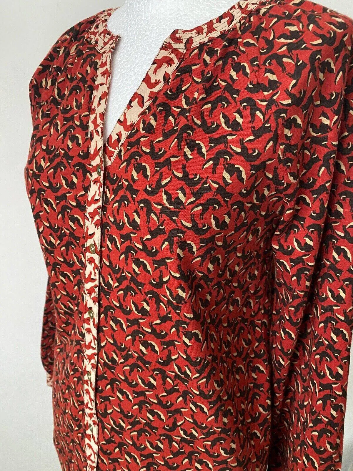 White Stuff Lilly Printed Jersey Top Sizes 10, 12 sold by Beagle Boutique product image thumbnail 2